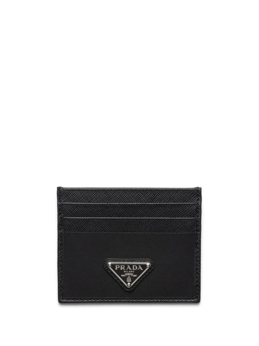 Triangle-logo Leather Wallet 2MC025 2DMHF0002 PRADA 