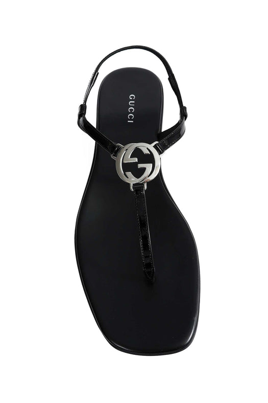 Interlocking G thong sandals 874699 BKO401000 GUCCI 