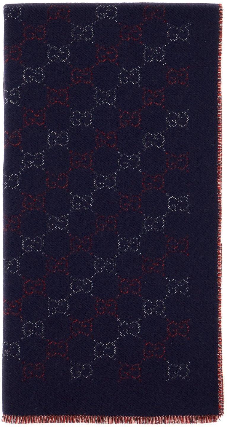 Gucci Embroidered wool scarf 850199 4G2004100 GUCCI 