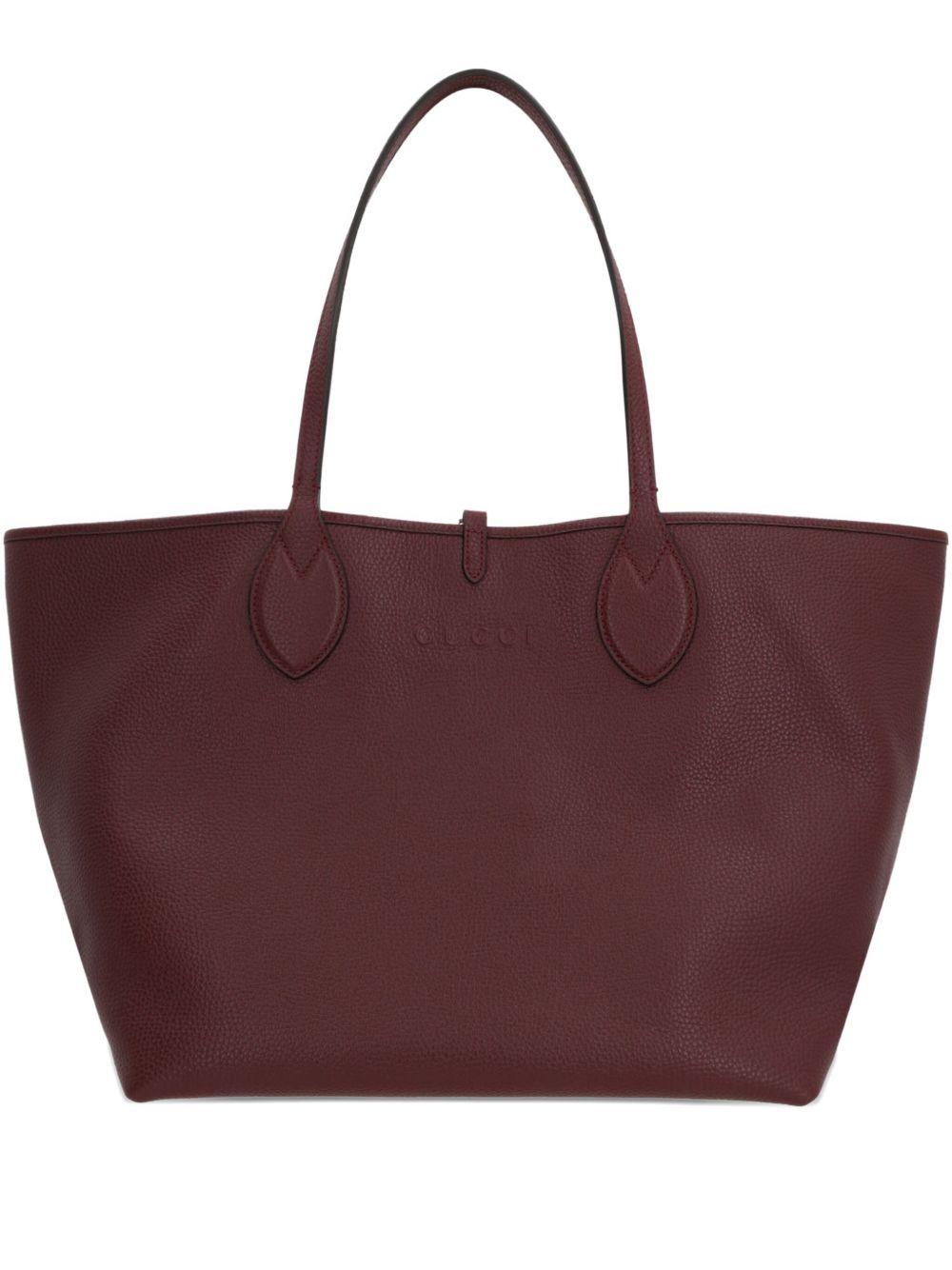 large Totissima reversible leather tote bag<BR/><BR/> 839112 AAFEQ6258 GUCCI 