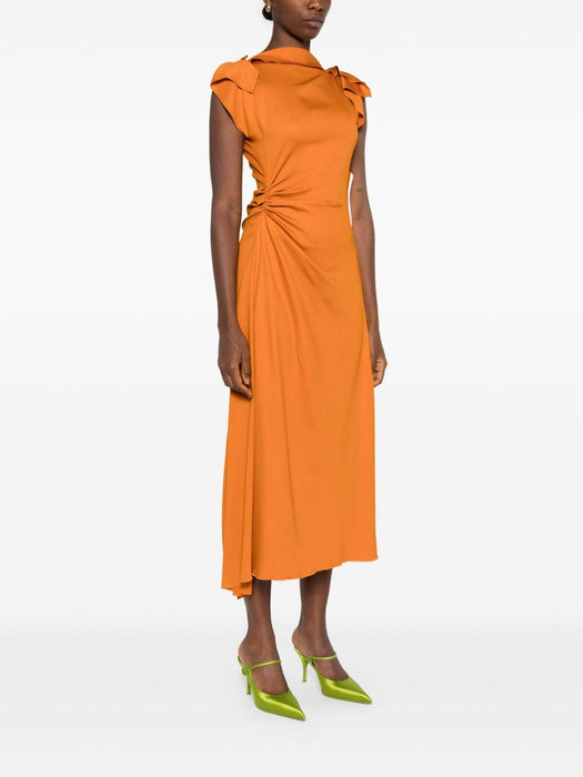 asymmetric dress 1325WDR006601A 6504 VICTORIA BECKHAM 