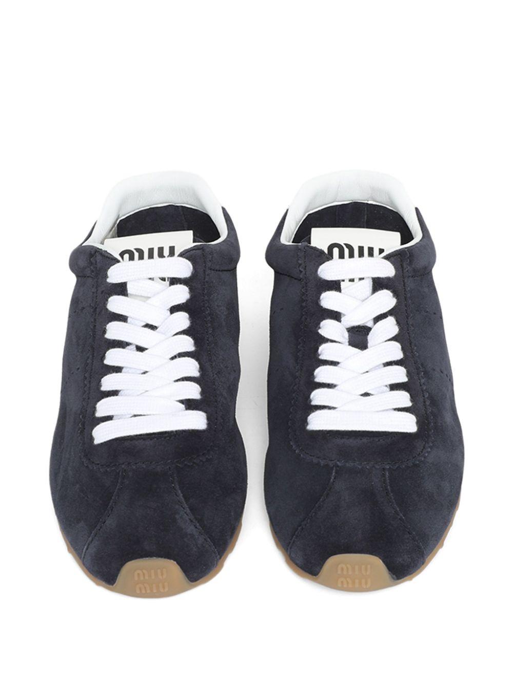 suede low-top sneakers 5E114E F 005 054F0008 MIU MIU 