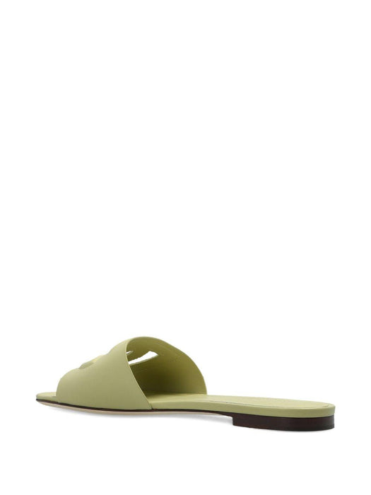 DG Logo leather sandals CQ0436 AY32980527 DOLCE & GABBANA 