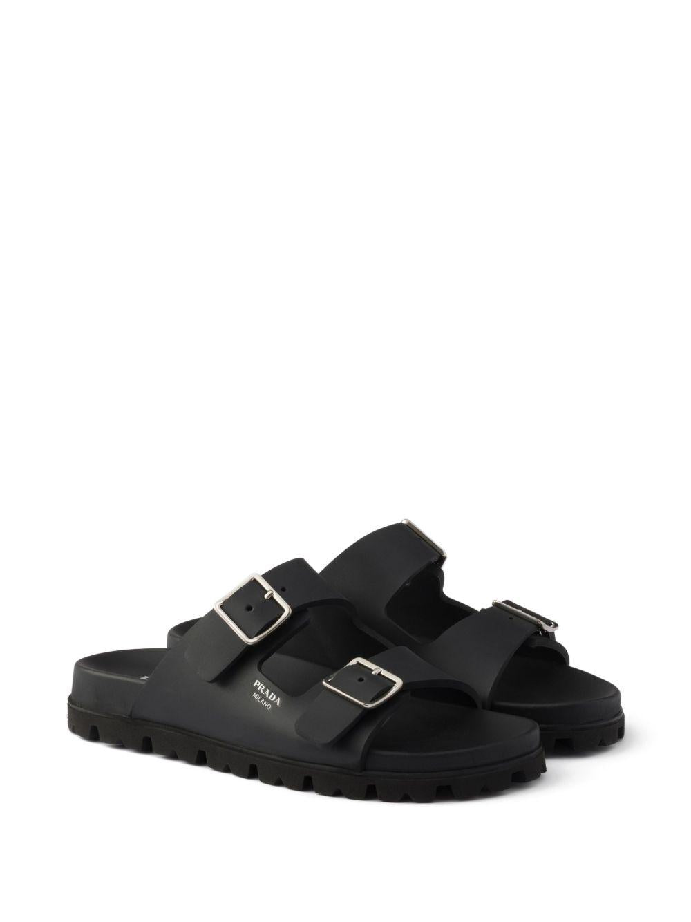 metal buckle strap sandals 1XX792 F 020 3LKKF0002 PRADA 