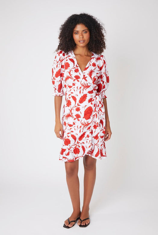 Mini wrap dress 26SSEV28 PRT-PRT HEIDI KLEIN 