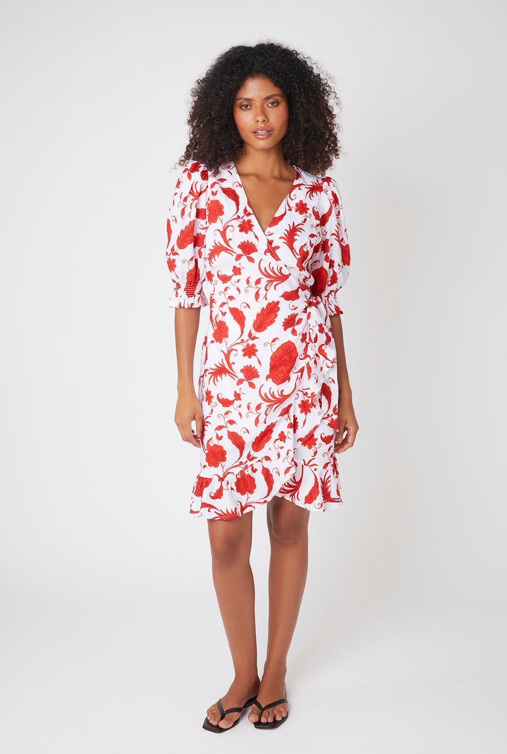 Mini wrap dress 26SSEV28 PRT-PRT HEIDI KLEIN 
