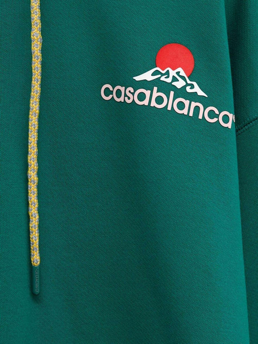logo-print hoodie MPF25-JTP-292-03 CASABLANCA MONTAGNE CASABLANCA 