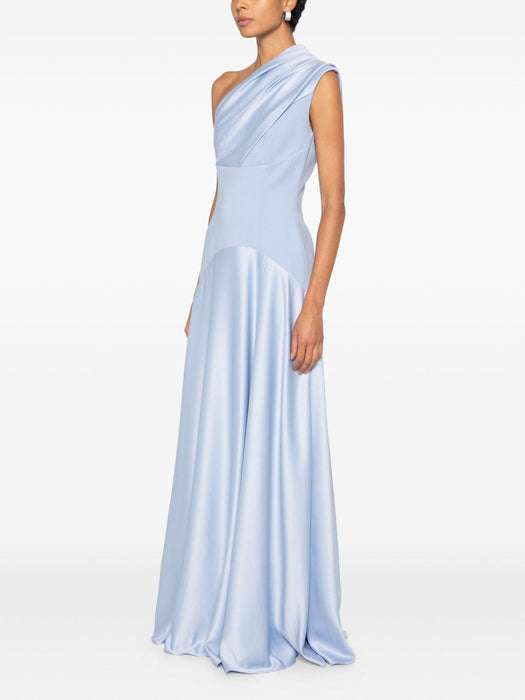 Gabriela Maxi Dress OS48013 LIGHT BLUE SOLACE LONDON 