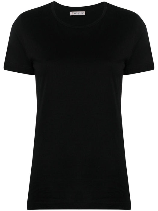 Logo-patch short-sleeve T-shirt L10938C73200 V8058999 MONCLER 