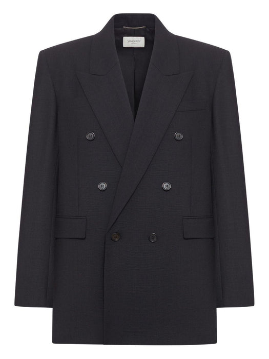 double-breasted wool jacket 835102 Y5K321000 SAINT LAURENT 
