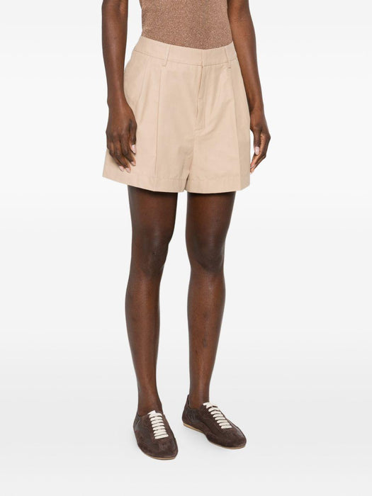 Cotton blend shorts Beige PAD266F338L790 0157 FABIANA FILIPPI 