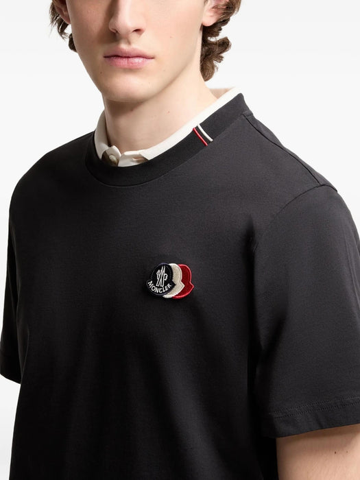 Logo-patch T-shirt L1-091-8C000-74-89B8Q 778 MONCLER 
