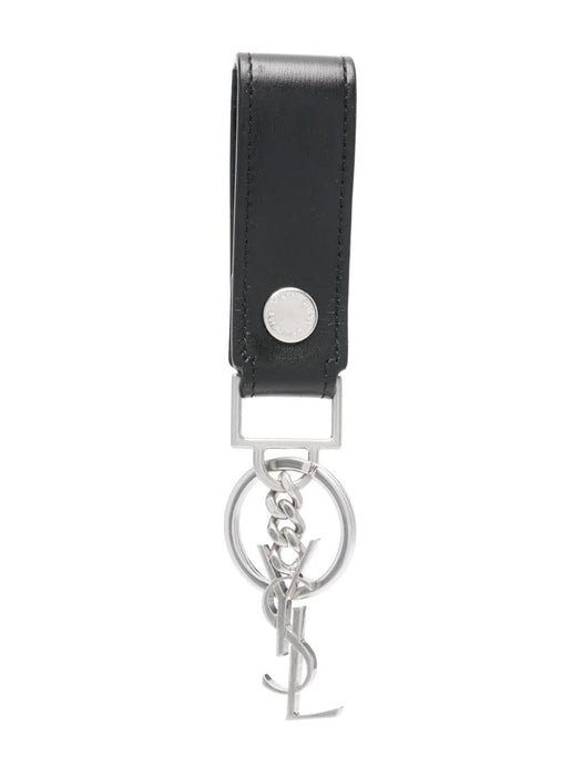 Monogram leather keyring 518323 0SX0E1000 SAINT LAURENT 