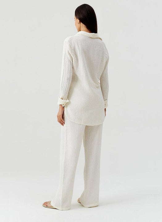 Leona Ivory Shirt LEONA CR IVY MELISSA ODABASH 