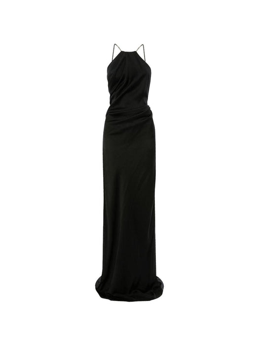 chain halter gown 1126WDR007037A 9634 VICTORIA BECKHAM 