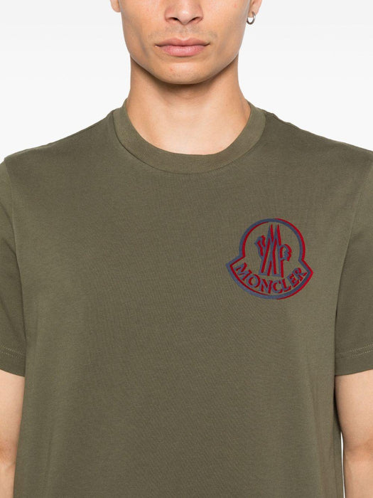 logo-embroidered T-shirt K20918C00057 89AZ9889 MONCLER 