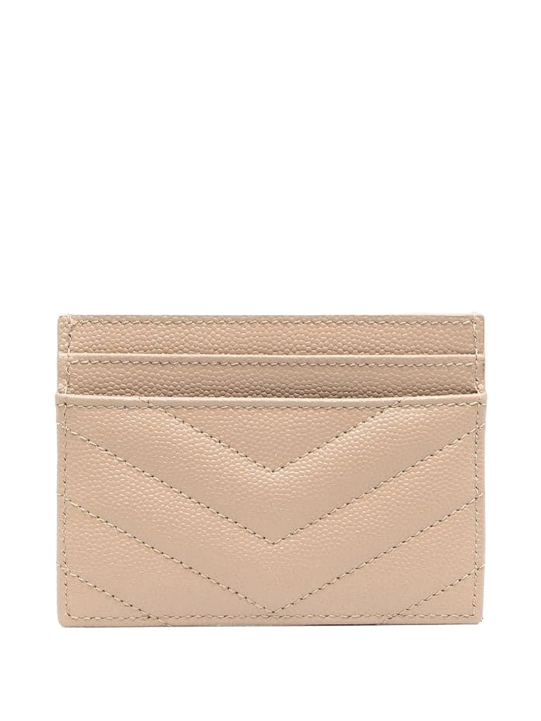 Cassandre Matelassé leather cardholder 423291 BOW012721 SAINT LAURENT 