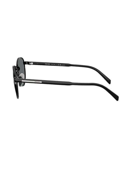 round-frame sunglasses 400-PR B51S 1AB5Z1 53  PRADA 