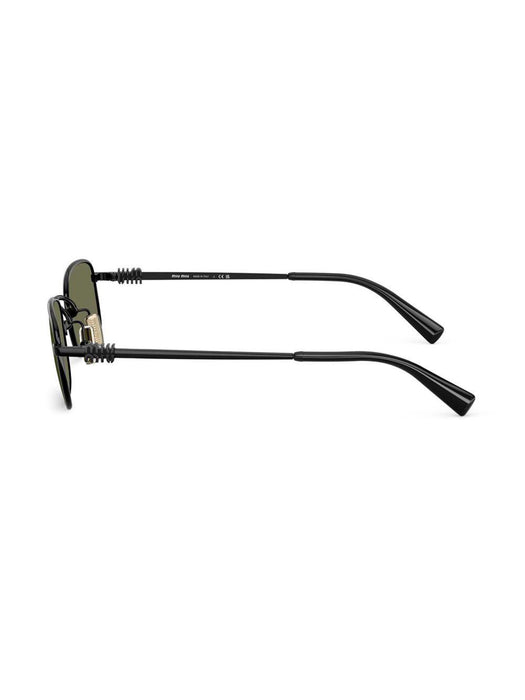 rectangle-frame sunglasses 400-MU A53S 1AB1I0 52  MIU MIU 