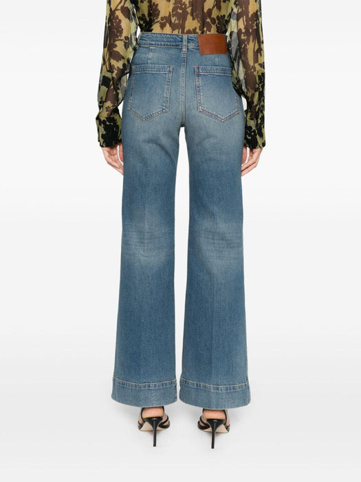logo-patch jeans 1325DJE005218U 7667 VICTORIA BECKHAM 