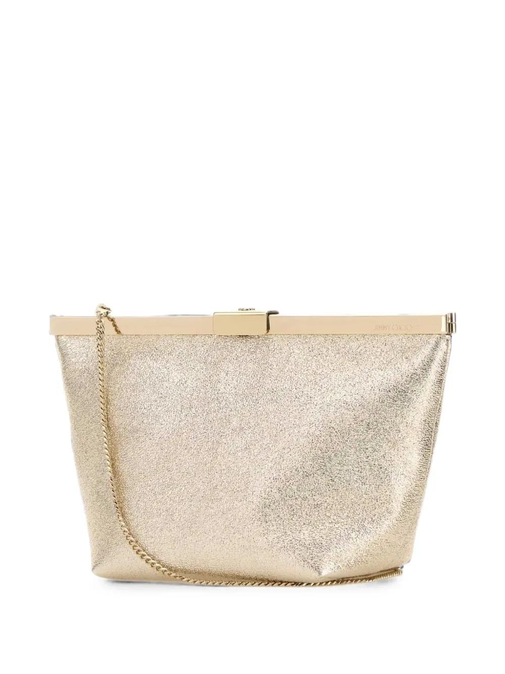 Ganache mini bag GANACHE DXBPLATINUM ICE JIMMY CHOO 