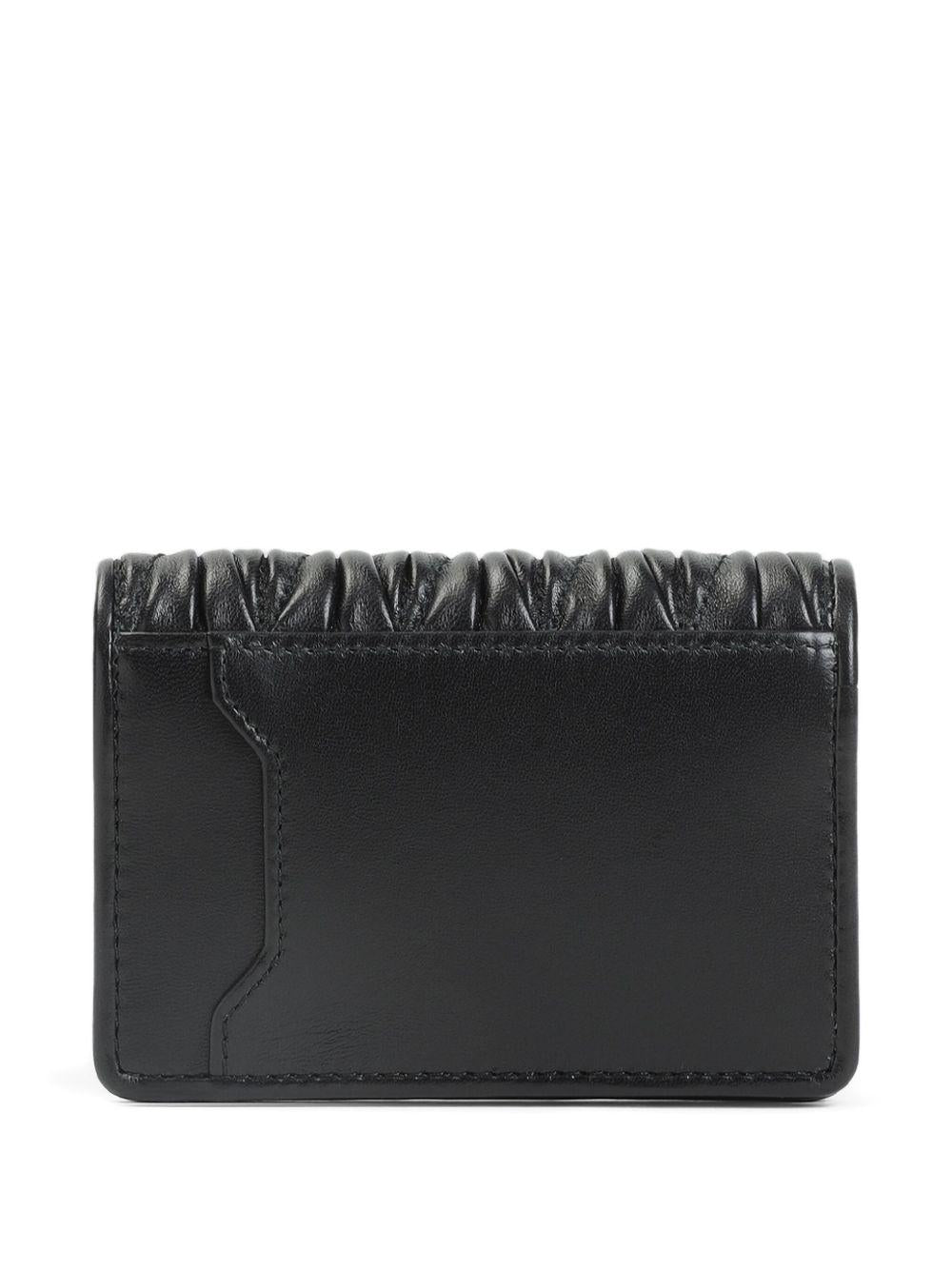 matelassé leather wallet 5MC103 AFPPF0002 MIU MIU 