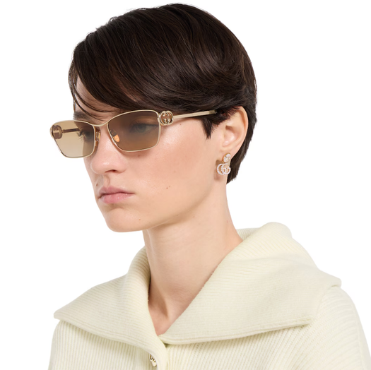 Rectangular frame sunglasses 859531 I33308070 GUCCI 
