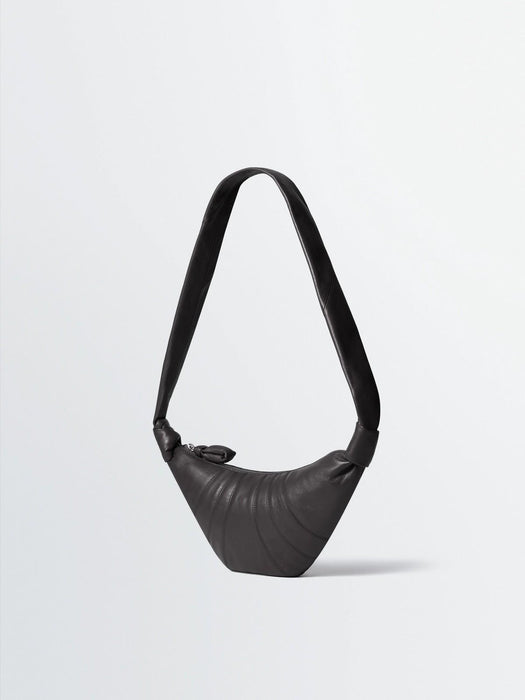 Small Croissant bag BG0003 LL095DARK CHOCOLATE BR490 LEMAIRE 