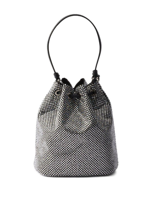 crystal-embellished bucket bag 1BE067 V OOD 2HNJF0T7O PRADA 