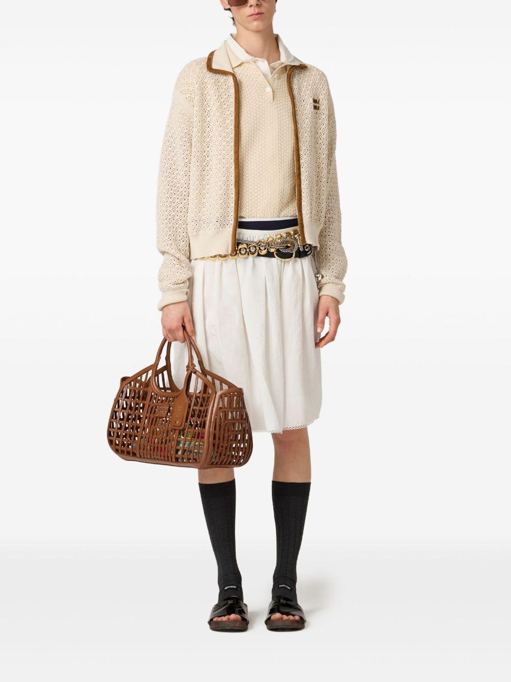 cotton polo shirt MMLB28 S OOO 17NLF0018 MIU MIU 