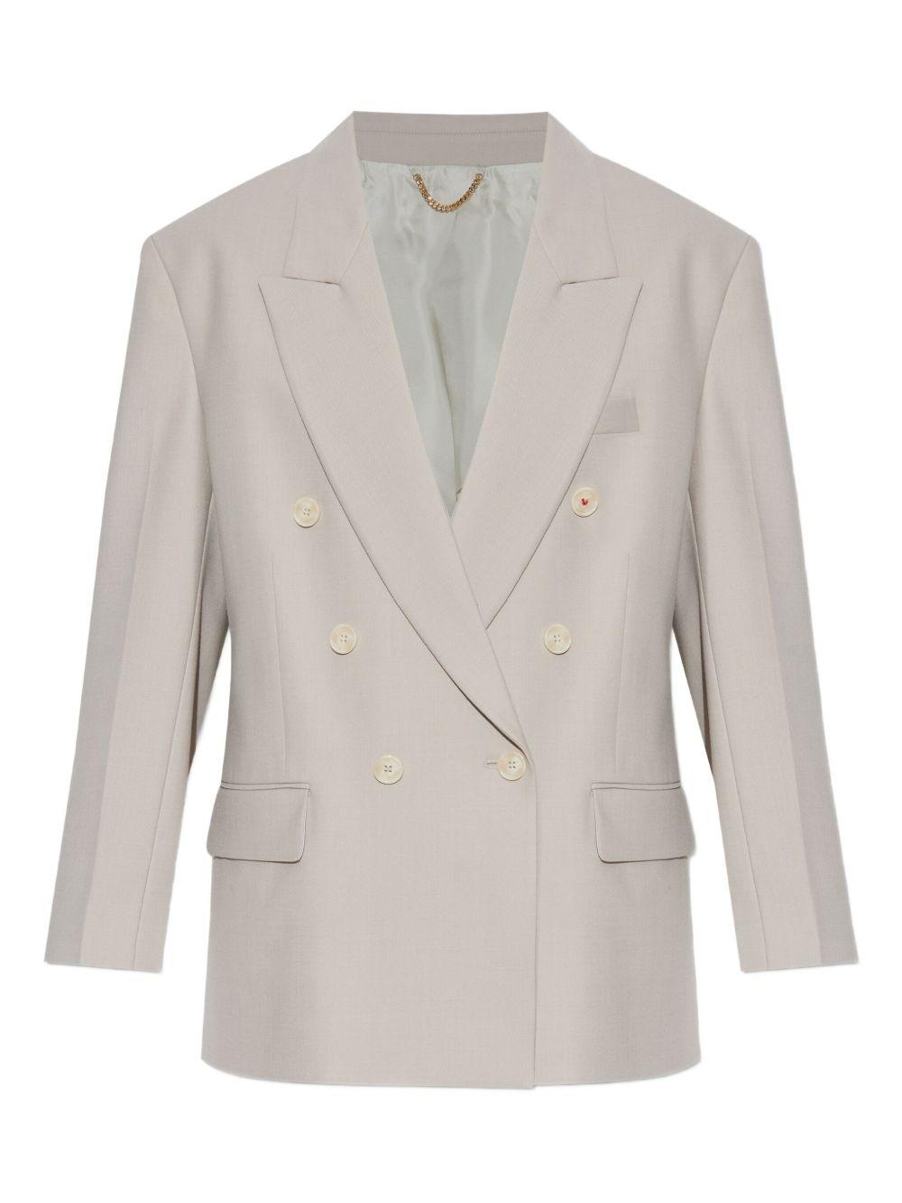 double-breasted blazer 1325WJK006442A 9474 VICTORIA BECKHAM 