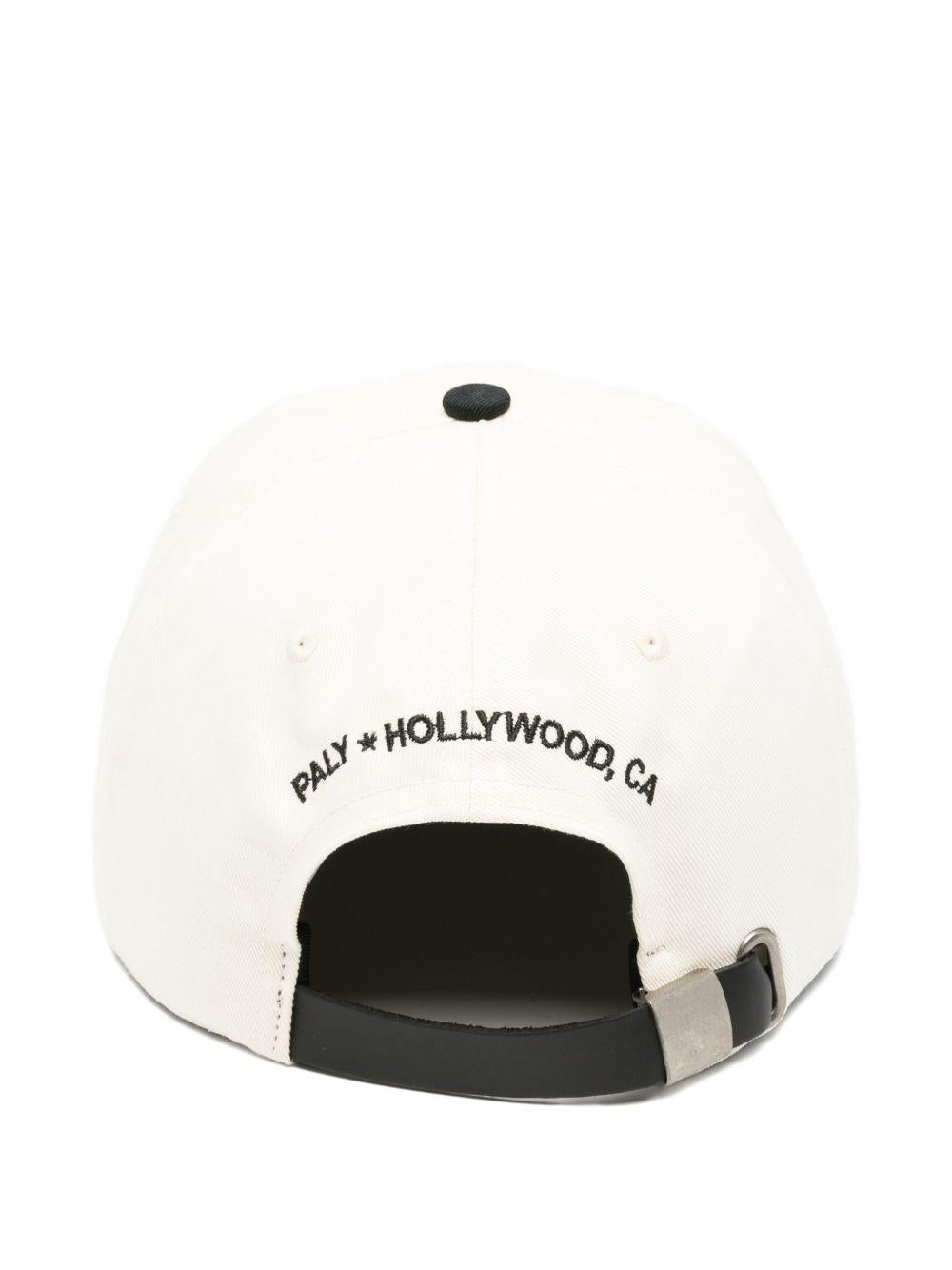 WELCOME HOME LOW PROFILE HAT 8U001Q1010VWT WHITE PALY HOLLYWOOD 
