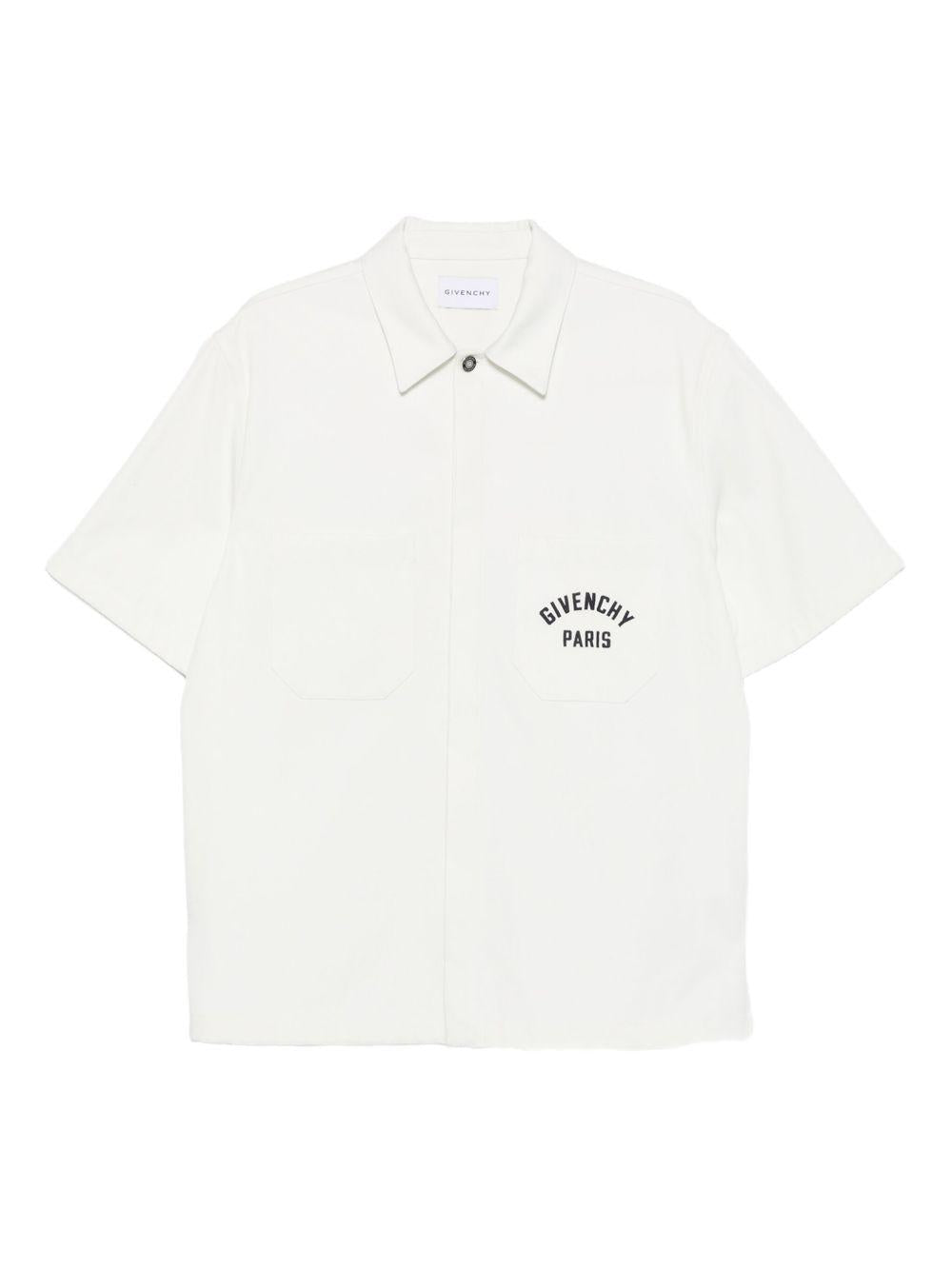 Paris logo shirt BM615H164P 105 GIVENCHY 