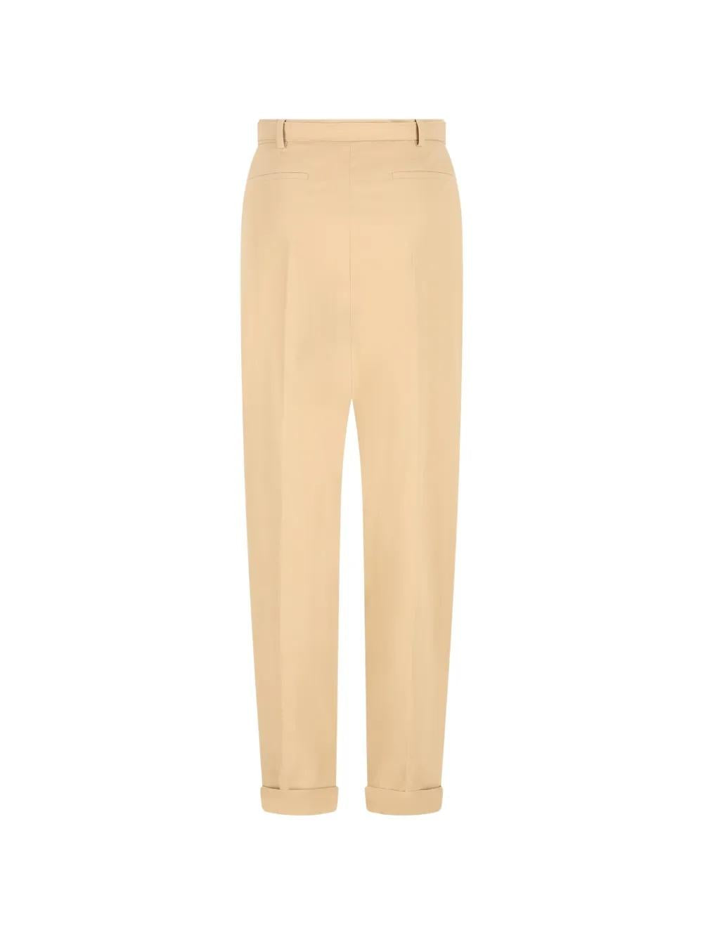 Belted pleated trousers 854428 Y1N292601 SAINT LAURENT 
