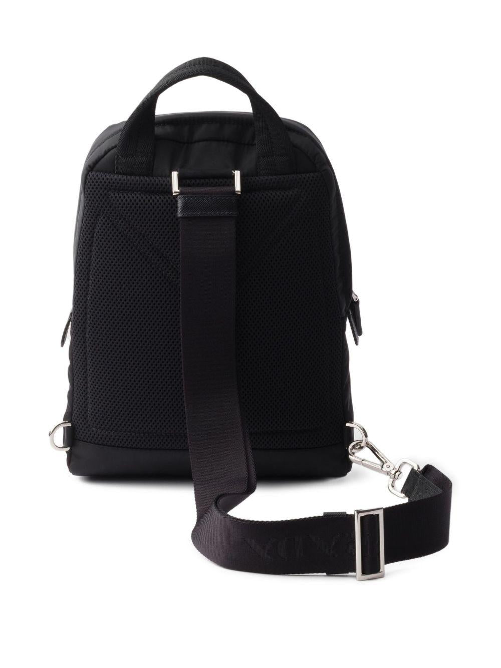 triangle-logo backpack 2VZ116 V OOO 2DMGF0002 PRADA 