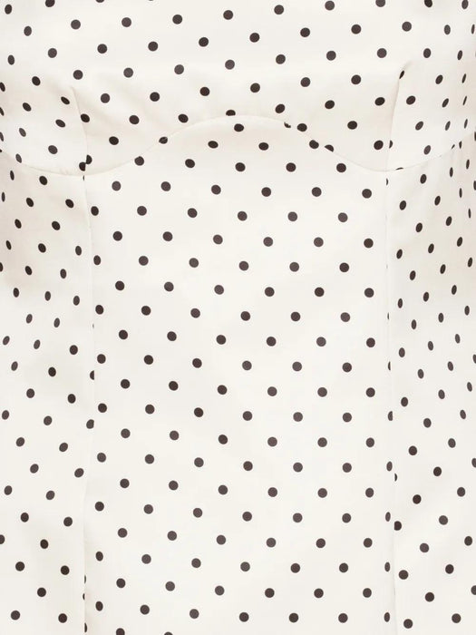 Polka dots mini dress 116526803  ROTATE 