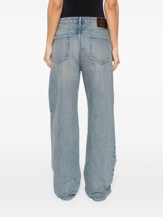 high-rise straight-leg jeans GWP499 S OOO 1373F0076 MIU MIU 