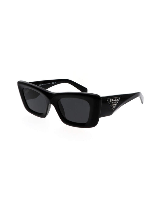 RECTANGLE-SHAPE SUNGLASSES 400-PR 13ZS 1AB5S0 50 PRADA 