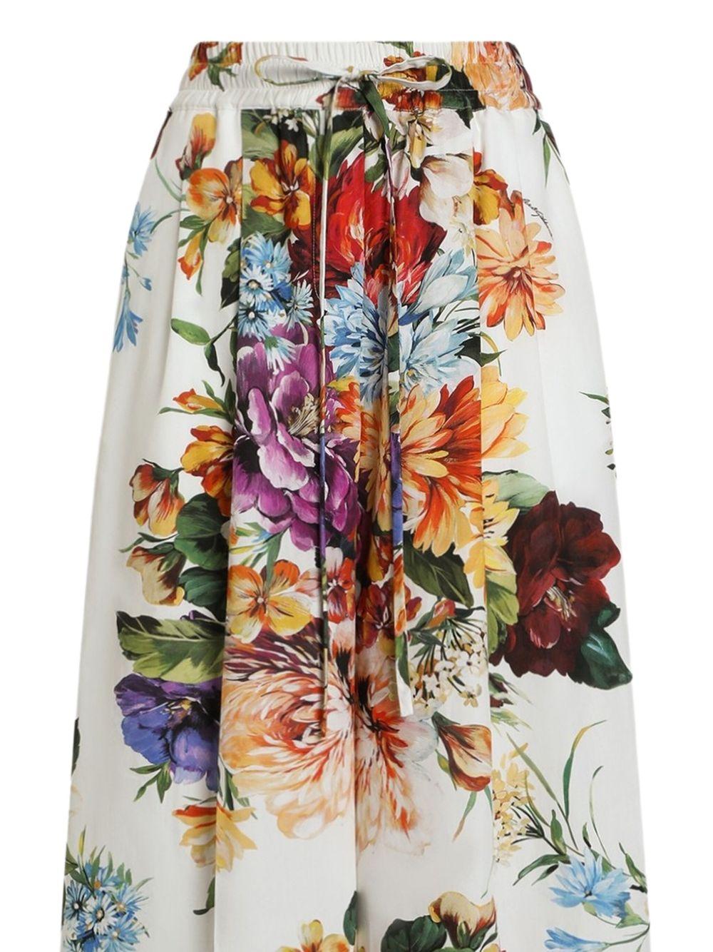floral-print trousers FTDCOT HS5TRHA5PC DOLCE & GABBANA 