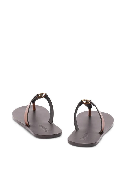 Babylone logo leather sandals 825294 DWETT6036 SAINT LAURENT 