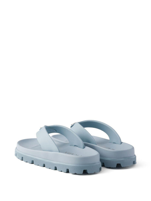 triangle flat sandals 1Y420N F 020 3LKKF0012 PRADA 