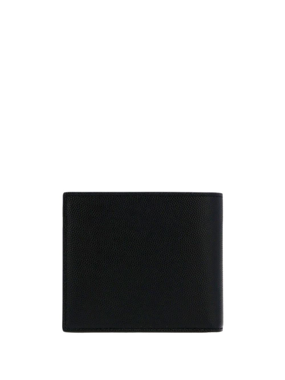 Paris logo-print leather wallet 396303 BTY0N1000 SAINT LAURENT 
