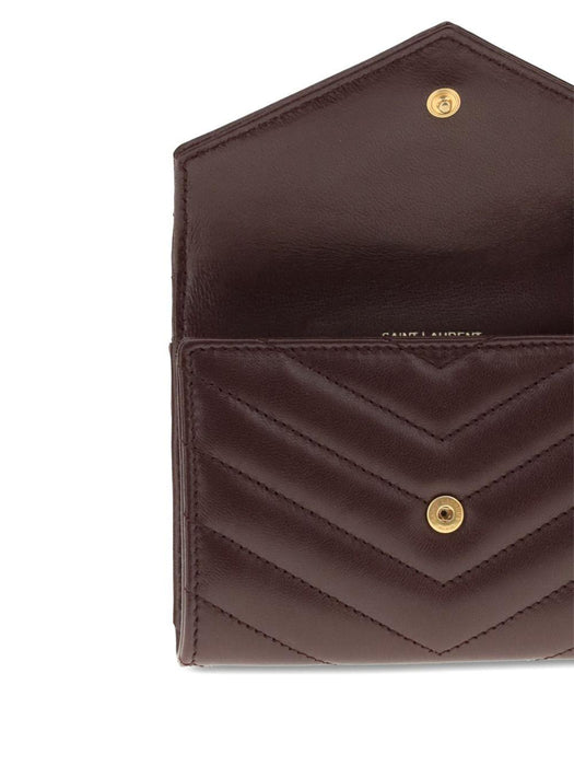 Cassandre quilted logo wallet 414404 AAA446195 SAINT LAURENT 
