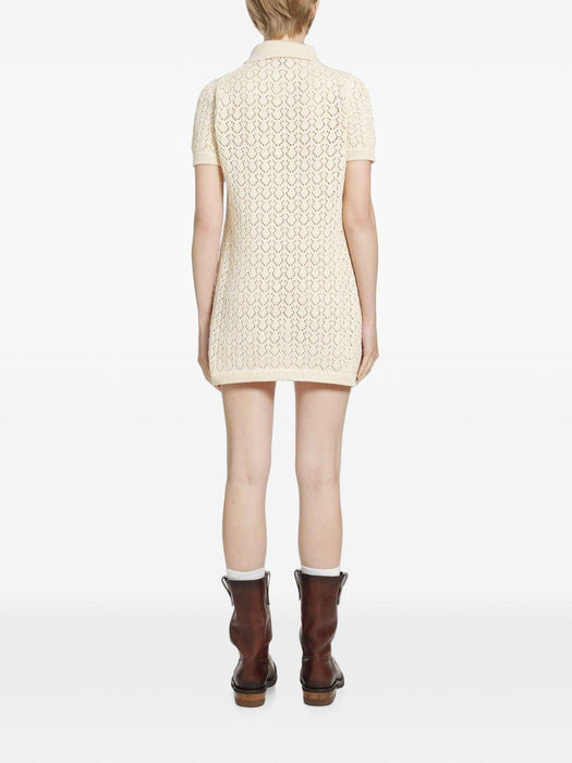 Polo mini dress MMA939 S OOO 191AF0304 MIU MIU 