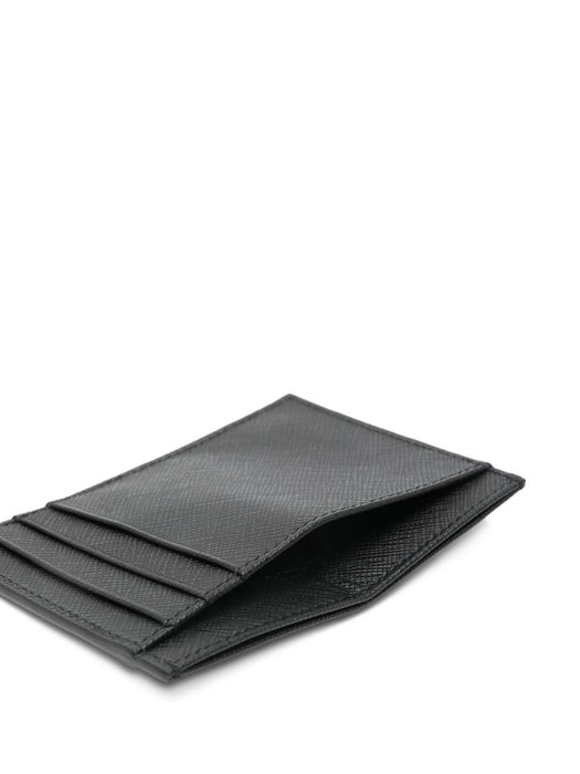Black Leather Card Holder 2MC130 QHHF0002 PRADA 
