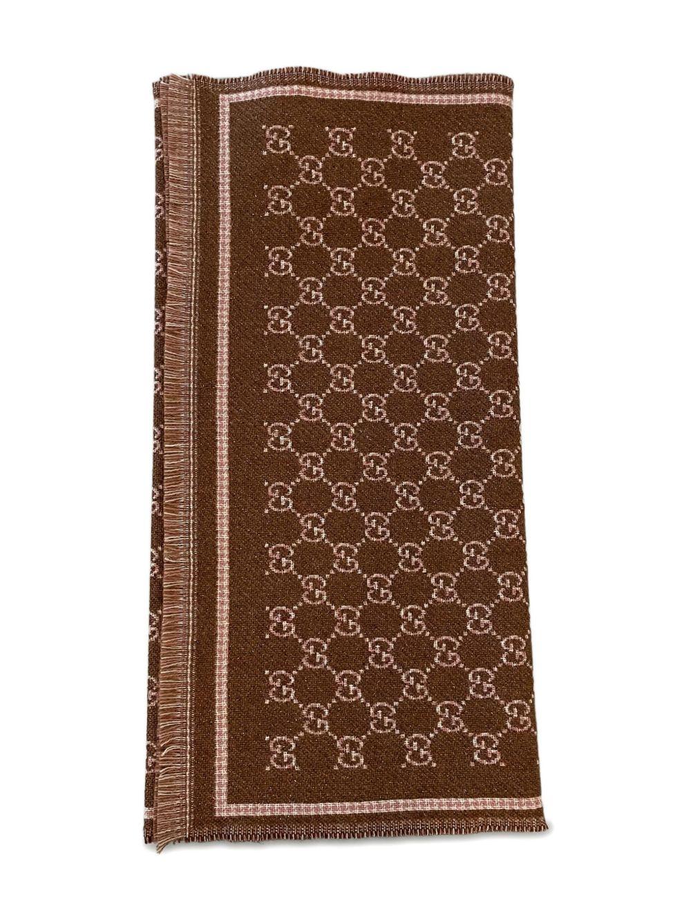 GG pattern scarf 839035 3GAMQ2572 GUCCI 
