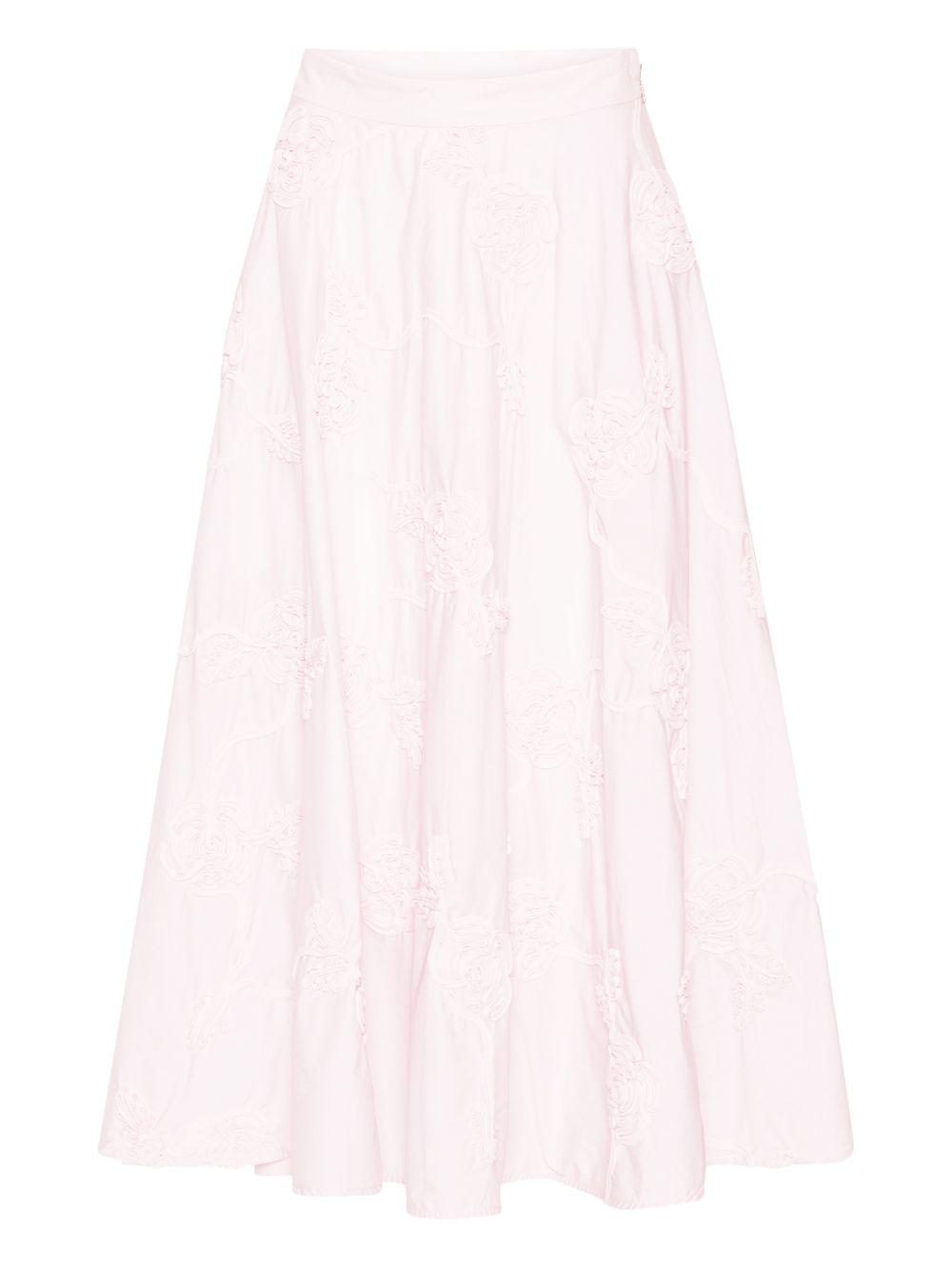 flower midi skirt 1151001809 1809 ROTATE 