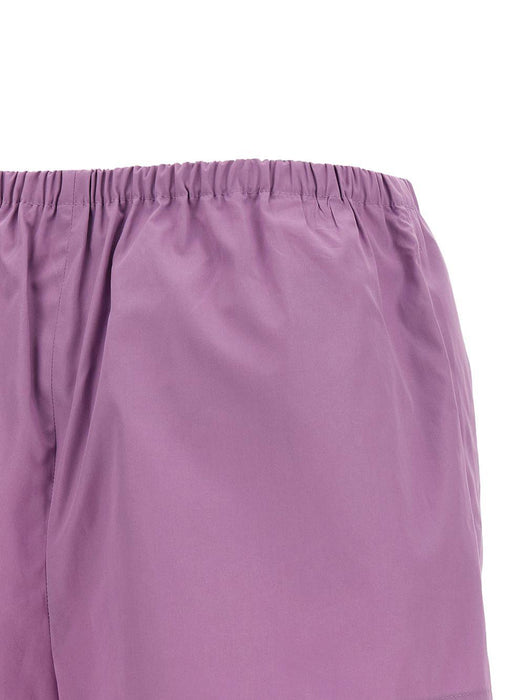 button applique cotton shorts P235K S OOO 1XV2F0014 PRADA 