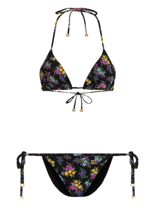 floral-print triangle bikini set O8A02J ON0DQHN5XL DOLCE & GABBANA 