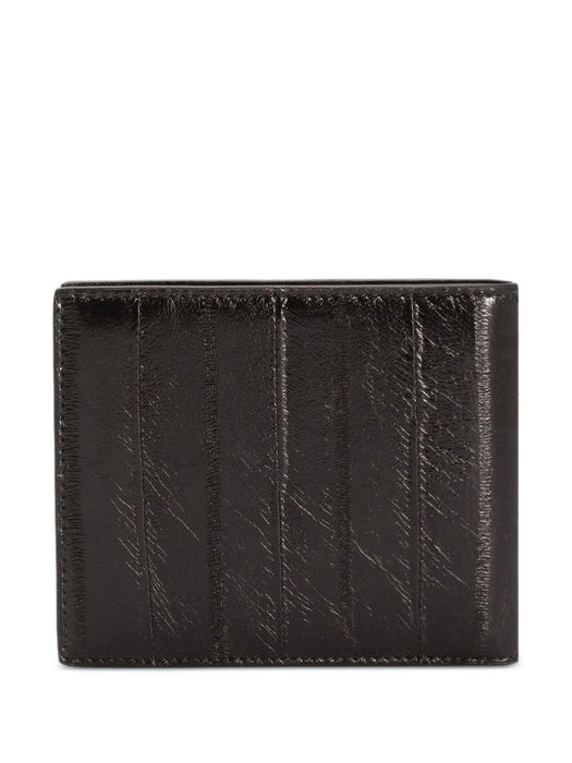 Eel crocodile-effect bifold wallet BP1321 A8M2480999 DOLCE & GABBANA 